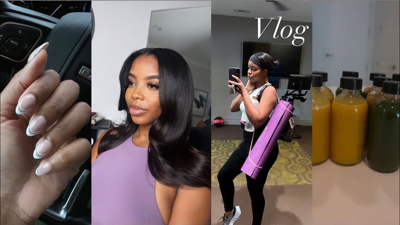 VLOG : NEW HAIRSTYLE, I'M SCANNING EVERYTHING, BTS OF FILMING CONTENT, DETOX SHOTS + FUN DAY OUT