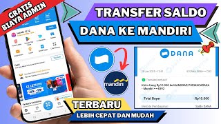 Cara Transfer Uang dari DANA ke Bank Mandiri
