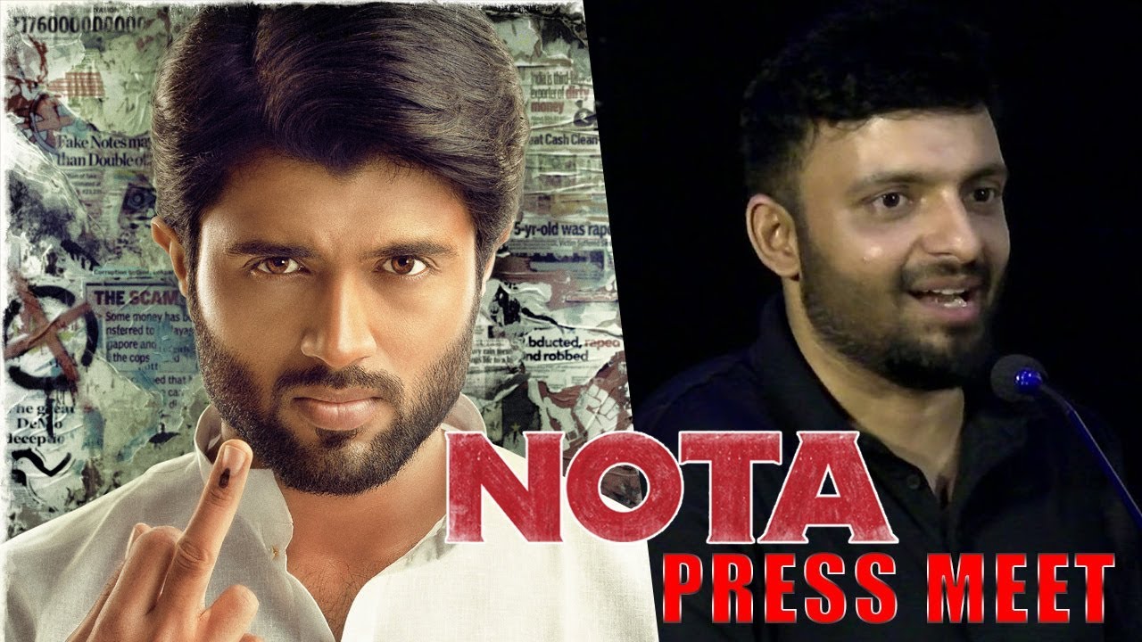 Director Anand Shankar Speech At Nota press meet | Vijay