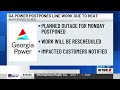 Georgia Power postpones Whitemarsh Island maintenance outage ahead of extreme heat