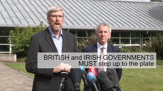 BRITISH and IRISH GOVERNMENTS MUST step up to the plate