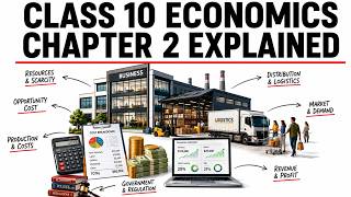 Class 10 Economics Chapter 2 Complete Explanation (Scarcity, Choice & Opportunity Cost)