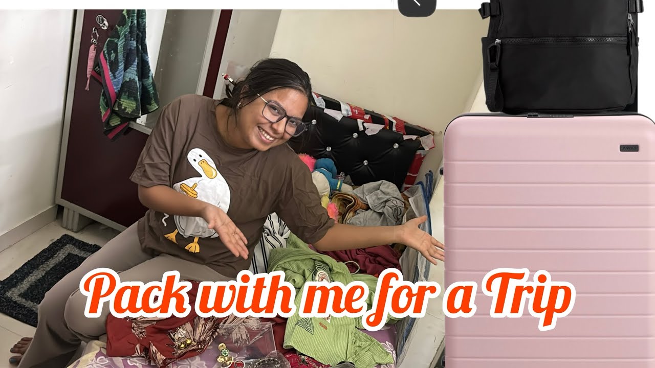 Pack with me for a Trip 🧳