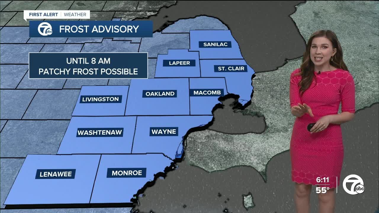 Frost Advisory Monday Morning - YouTube