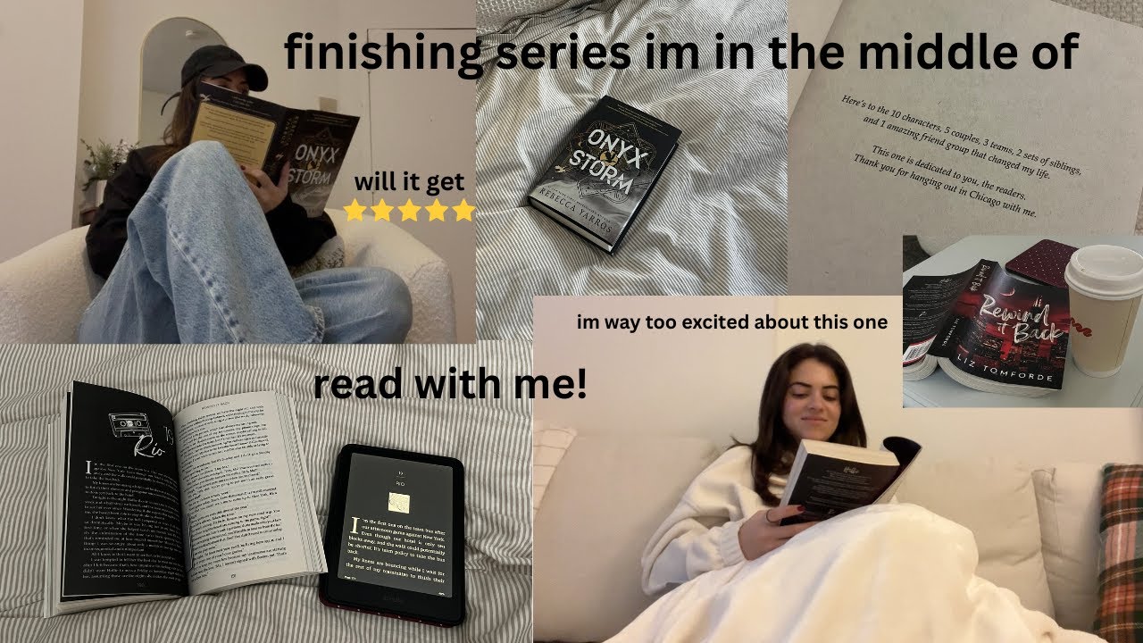 completing series im in the middle of *reading vlog!* 📚🌆🐉 i couldn't put this book down.
