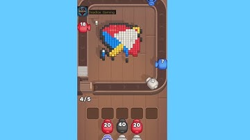 Color Pixel Shooter Level 18. Walkthrough Gameplay