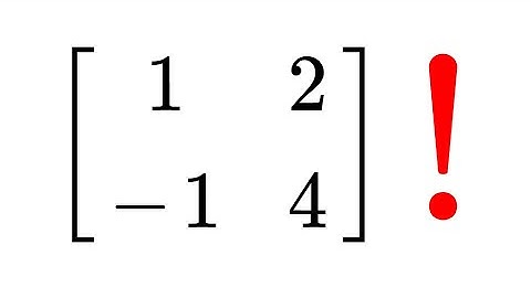 matrix factorial