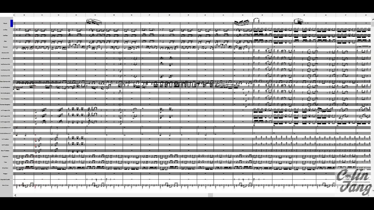 [NWC] 010815 Updated - Detective Conan Theme Marching Band Arrangement