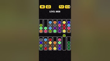 ball sort puzzle level 6929
