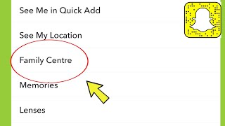 What is Family Center in Snapchat