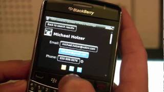 Xobni for BlackBerry Smartphones - Video Walkthrough screenshot 1
