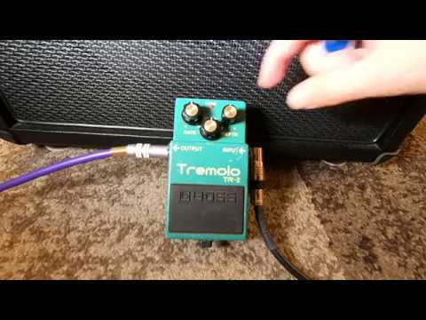 Review en Español del pedal Boss TR-2 Tremolo | Demo Video - YouTube