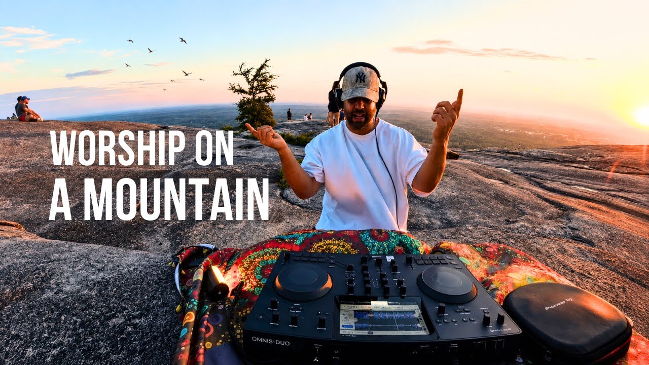 Sunrise Chill vibes House Gospel Music on a Mountain