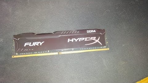 16 GB DDR4 2133 MHz CL14 HX421C14FB/16 HyperX FURY