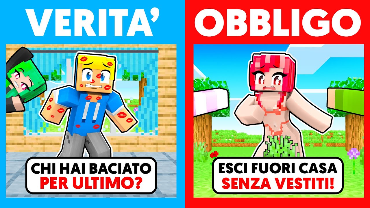 Minecraft Ma OBBLIGO o VERITA' CRUSH EDITION!