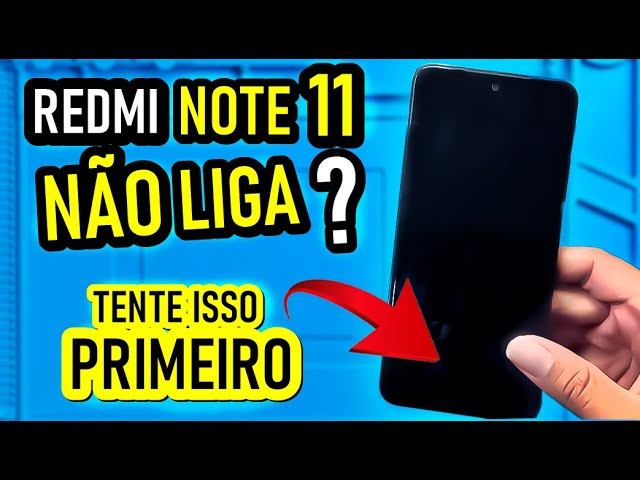 REDMI NOTE 11 WON'T TURN ON? TRY THIS FIRST! - YouTube