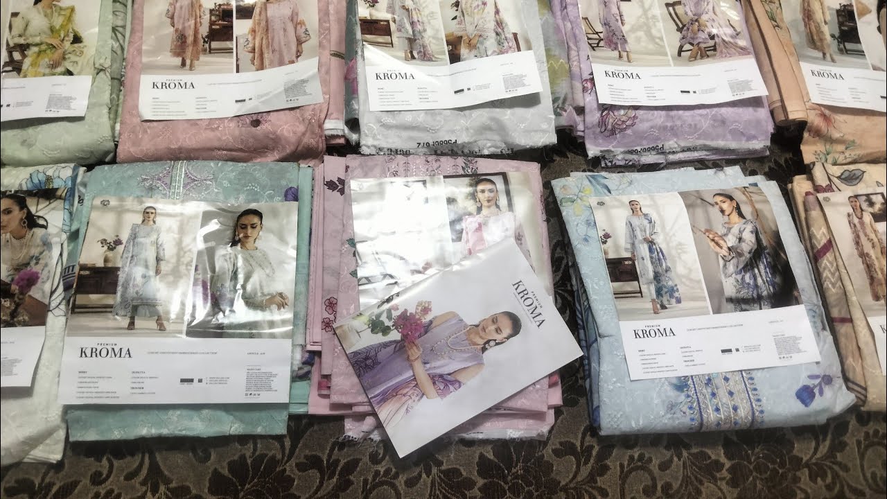 Kroma by Gulljee Luxury Digital Lawn Collection