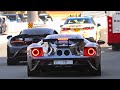 SUPERCARS On The Streets - Ford GT, Mclaren 765LT, Lamborghini Aventador SVJ, Ferrari 488 Pista