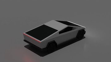 Tesla Cyber Truck in Blender!