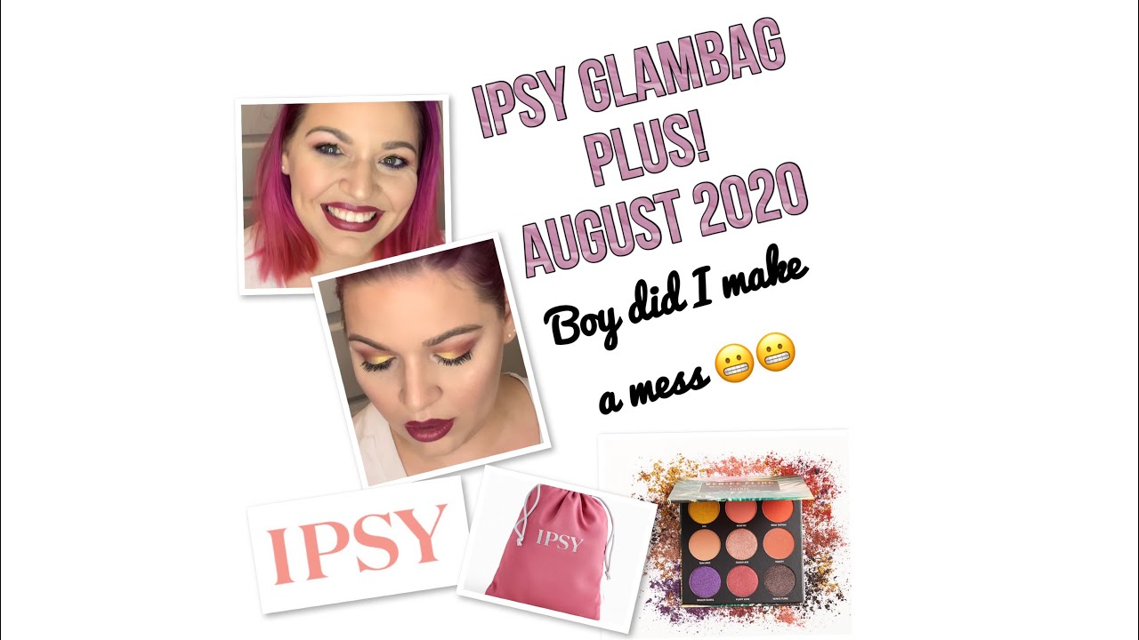 IPSY AUGUST 2020 GLAMBAG PLUS