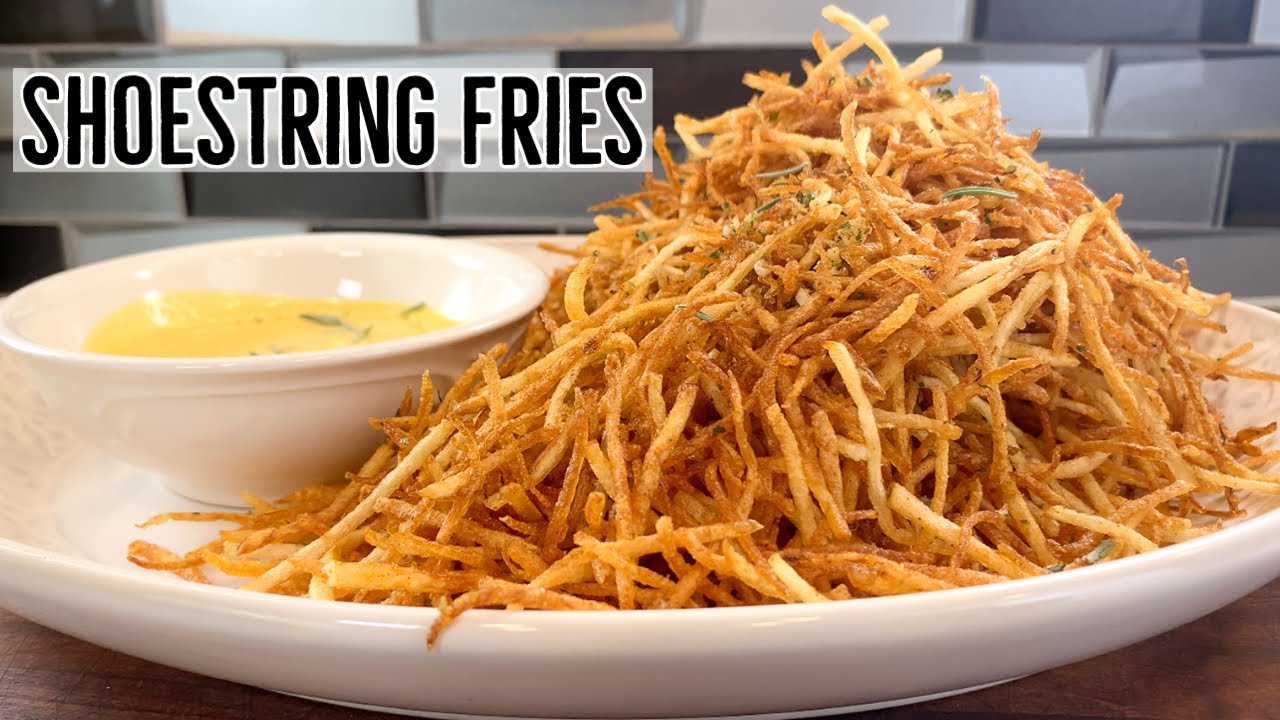 EASY and FUN Shoestring Fries Recipe You Can Make at Home! 