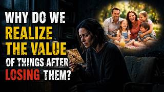 Why do we realize the value of things after losing them?