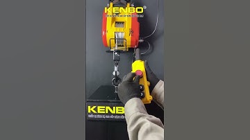 Khám phá Tời treo tốc độ nhanh KENBO 30 m/phút 300KG #short #KENBO