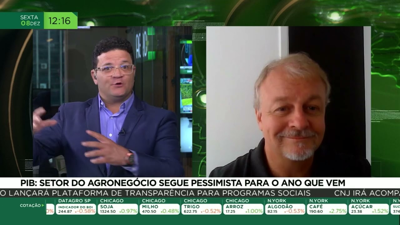 PIB: setor do agronegócio segue pessimista para o ano que vem