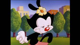 Animaniacs - Wheel Of Morality End Credits Castilian Vhs, Low Quality