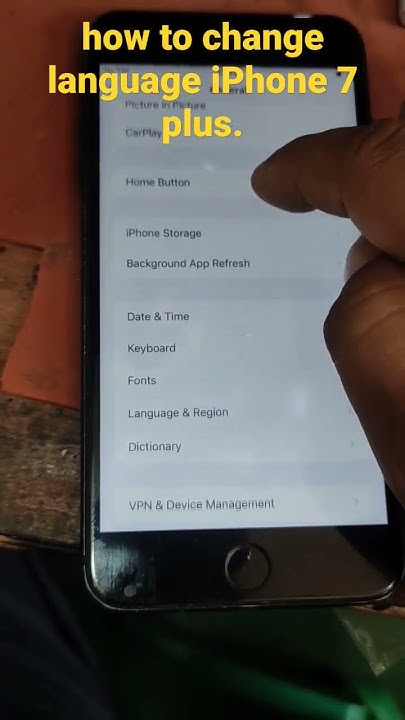 How To Change Language IPhone 7 Plus YouTube how-to-change-language-iphone-7-plus-youtube