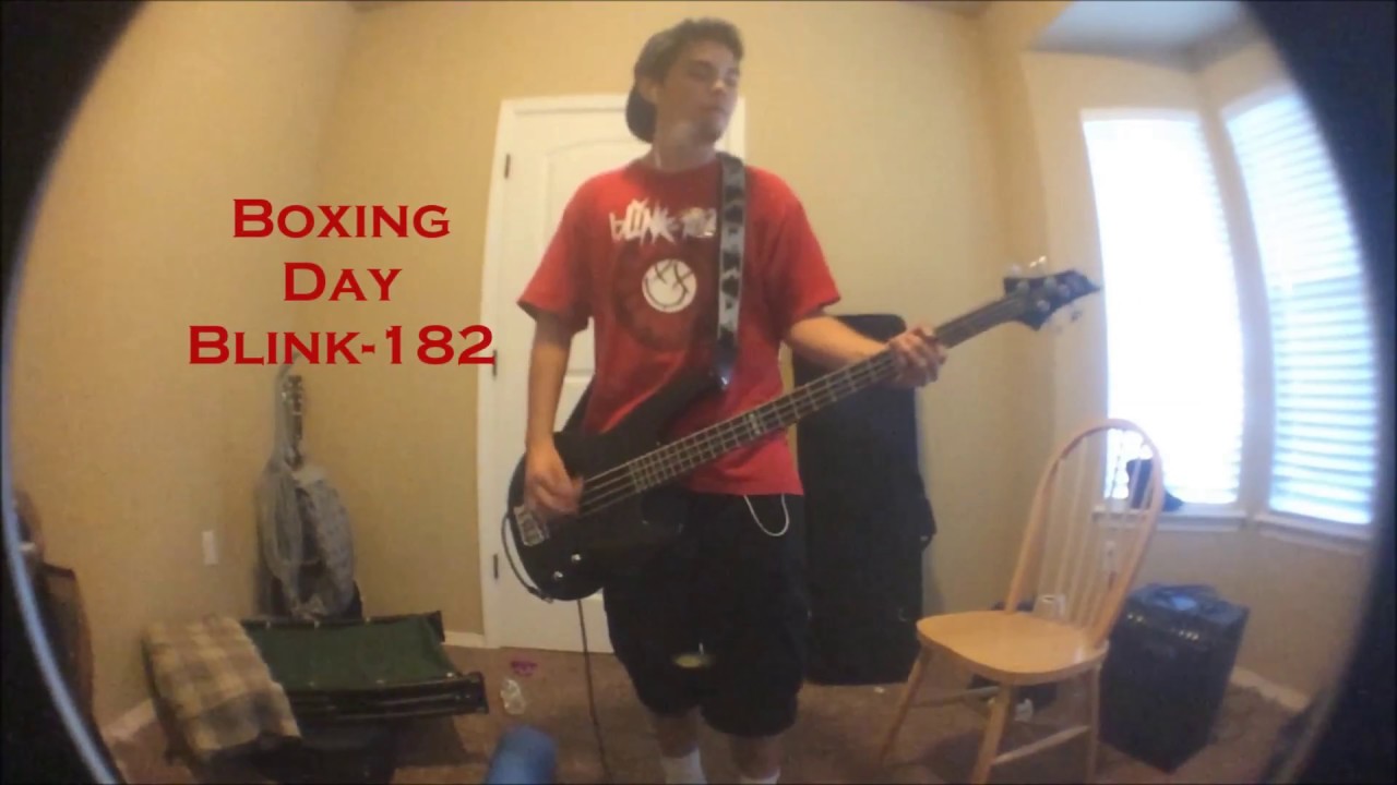 Blink 182 Boxing Day (Bass Cover) YouTube