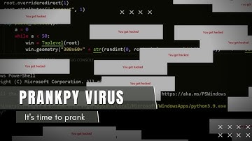 Creating PrankPy virus in python