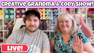 Creative Grandma & Cody Show! Live Now! Wednesday Stream! (aug 5th) Come Join Us 🔴