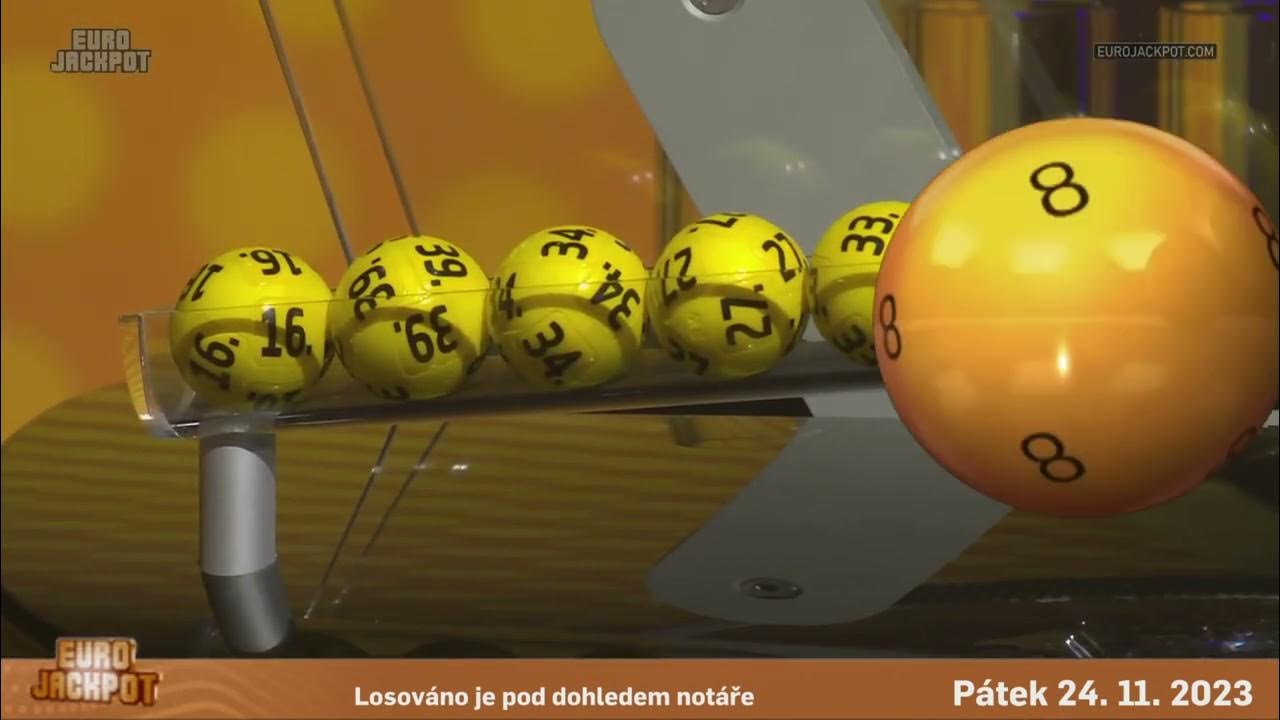 Eurojackpot 24. 11. 2023 YouTube