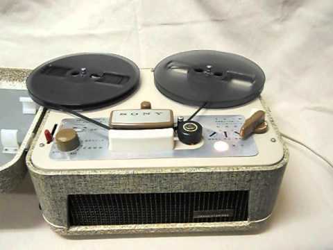 1959年発売sonyvintage Open Reel To Reel Tape Recorder オープンリールテープレコーダー Tc 101 Youtube