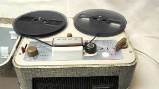 1959年発売SONYvintage  open reel to reel tape recorder オープンリールテープレコーダー TC-101