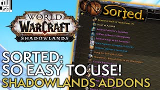 Sorted: Possibly WoW's BEST Bag Addon! World of Warcraft
