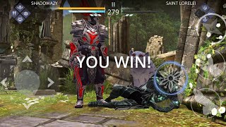Celestial Konung Lv3 VS Saint Lorelei Lv6 