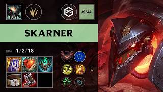 (GX ISMA) Skarner Jungle vs Diana (Agurin) - EUW Grandmaster Patch 26.13