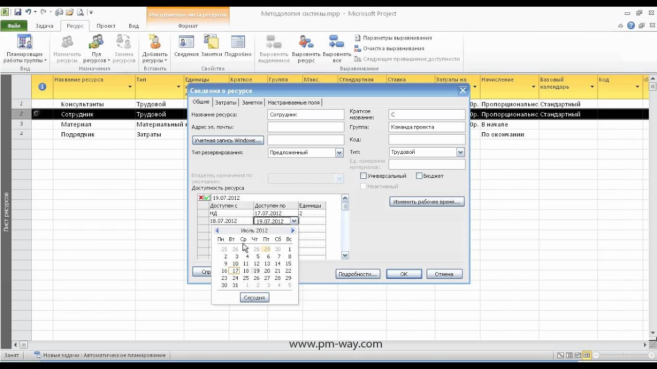 Ресурсный лист. MS Project ресурсы. Лист ресурсов в MS Project. Таблица ресурсов MS Project. Microsoft Project ресурсы.