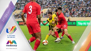 Singapore 2-2 Malaysia | Men's Football Match Highlights | SEA Games 2021
