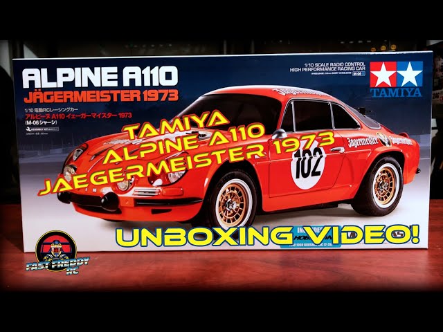 Modélisme, voiture rc radiocommandé, Alpine A110 Jaegermeister M06