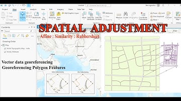 Spatial Adjustment in ArcGIS Pro | Affine , Similarity in ArcGIS Pro | Rubbersheet in ArcGIS Pro
