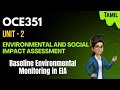 Baseline Environmental Monitoring in EIA tamil-OCE351-Environment and Social Impact Assessment.