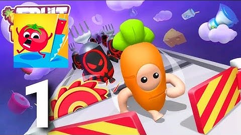 Fruit Rush: Gameplay Walkthrough Part 1 Level 1 - 10 ( iOS Android)