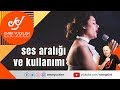 Ses aral ve kullanm emre ycelen an dersi