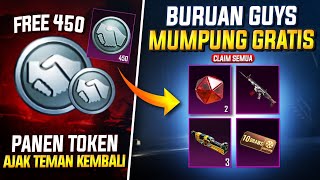 PENJELASAN EVENT AJAK TEMAN LAMA BISA DAPAT MATERIAL GRATIS + VOUCHER 360 UC GRATIS | PUBG MOBILE