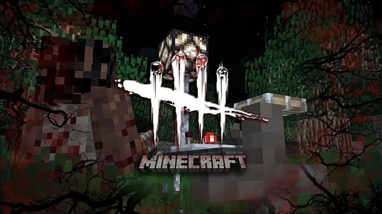 Карта дед бай дейлайт в майнкрафт. Дед майнкрафт. Minecraft мод dead by daylight. Дбд майнкрафт. Dead by daylight minecraft.