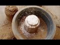 ASMR NEW/HAND MADE ORANGE🧡 ⌛ CEMENT TEX/#oddlysatisfying #youtube #asmr