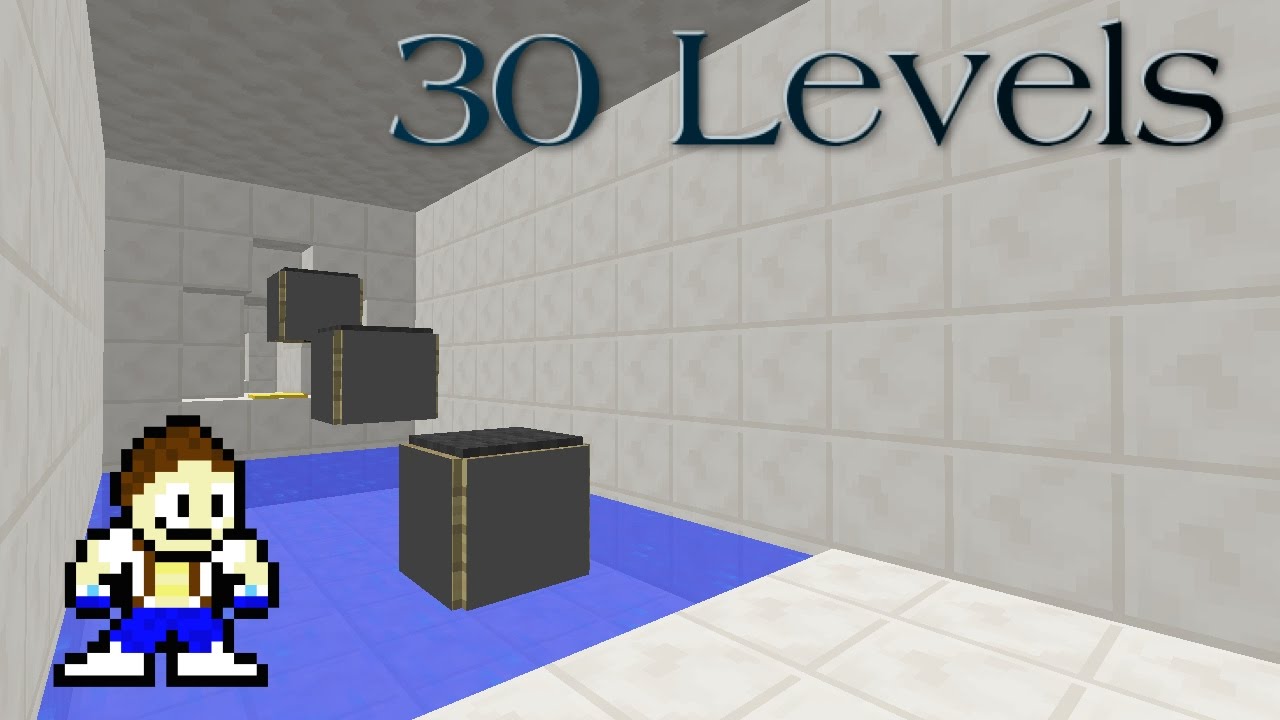 30 LEVELS: A Minecraft Parkour Puzzle Map (SERIES REVIVAL!) - YouTube